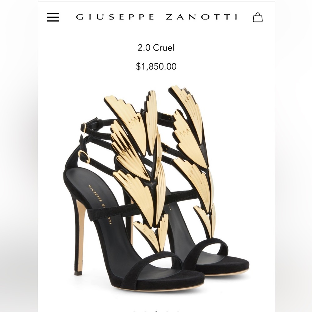 Giuseppe Zanetti Colin’s Suede Heels